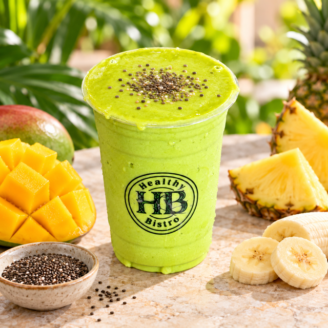 Tropical Green Smoothie.