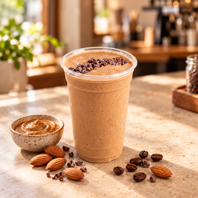 Espresso Almond Smoothie.