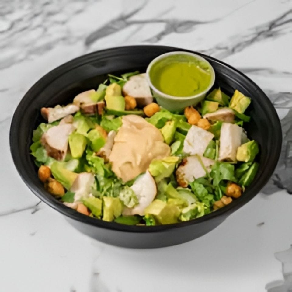 Chicken Burrito Bowl.