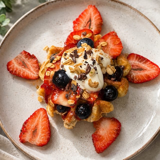 Berry Bliss Waffle.