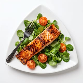 Miso Salmon Salad
