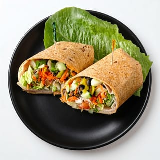Fresh Veggie Wrap (V)