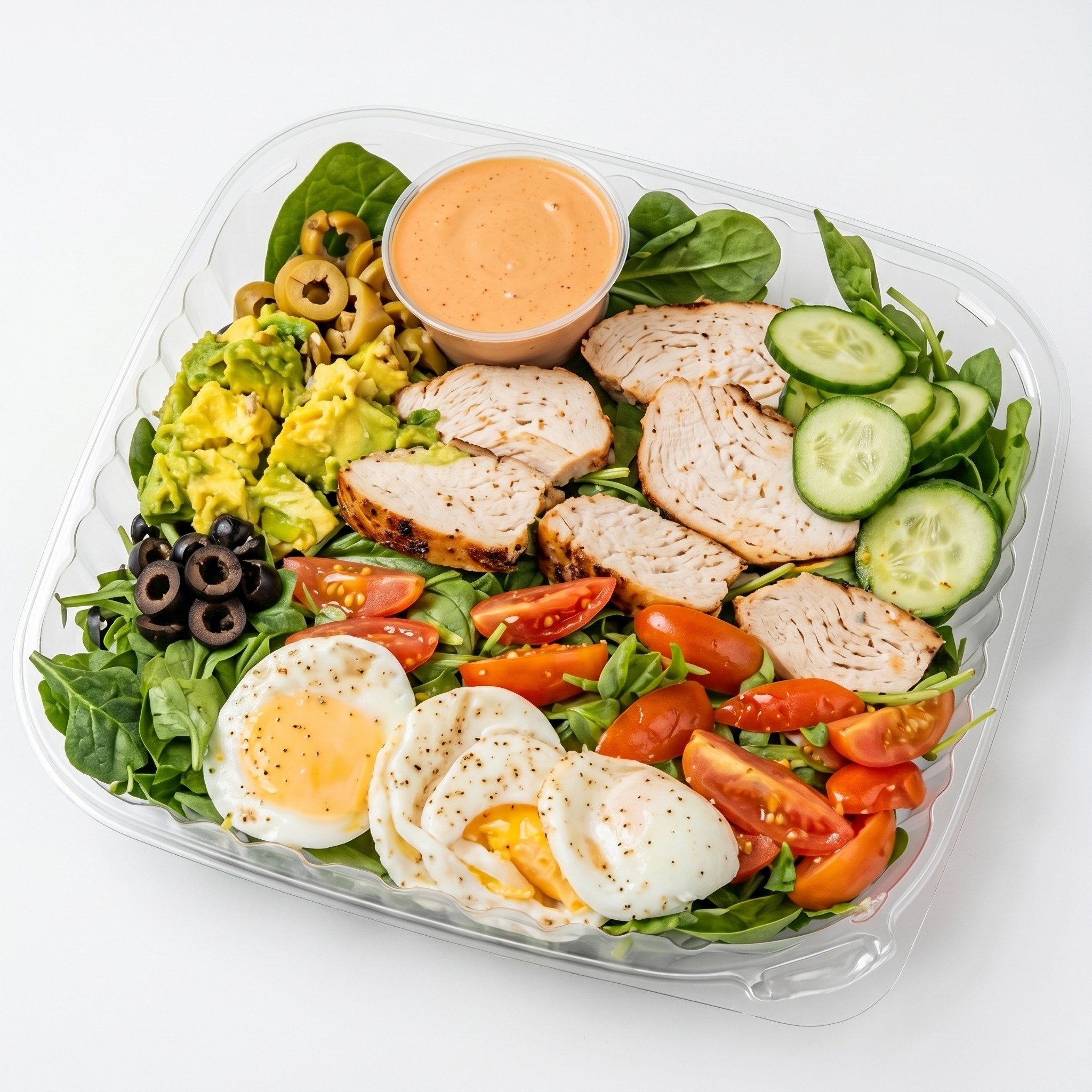 Chicken Avocado Salad.