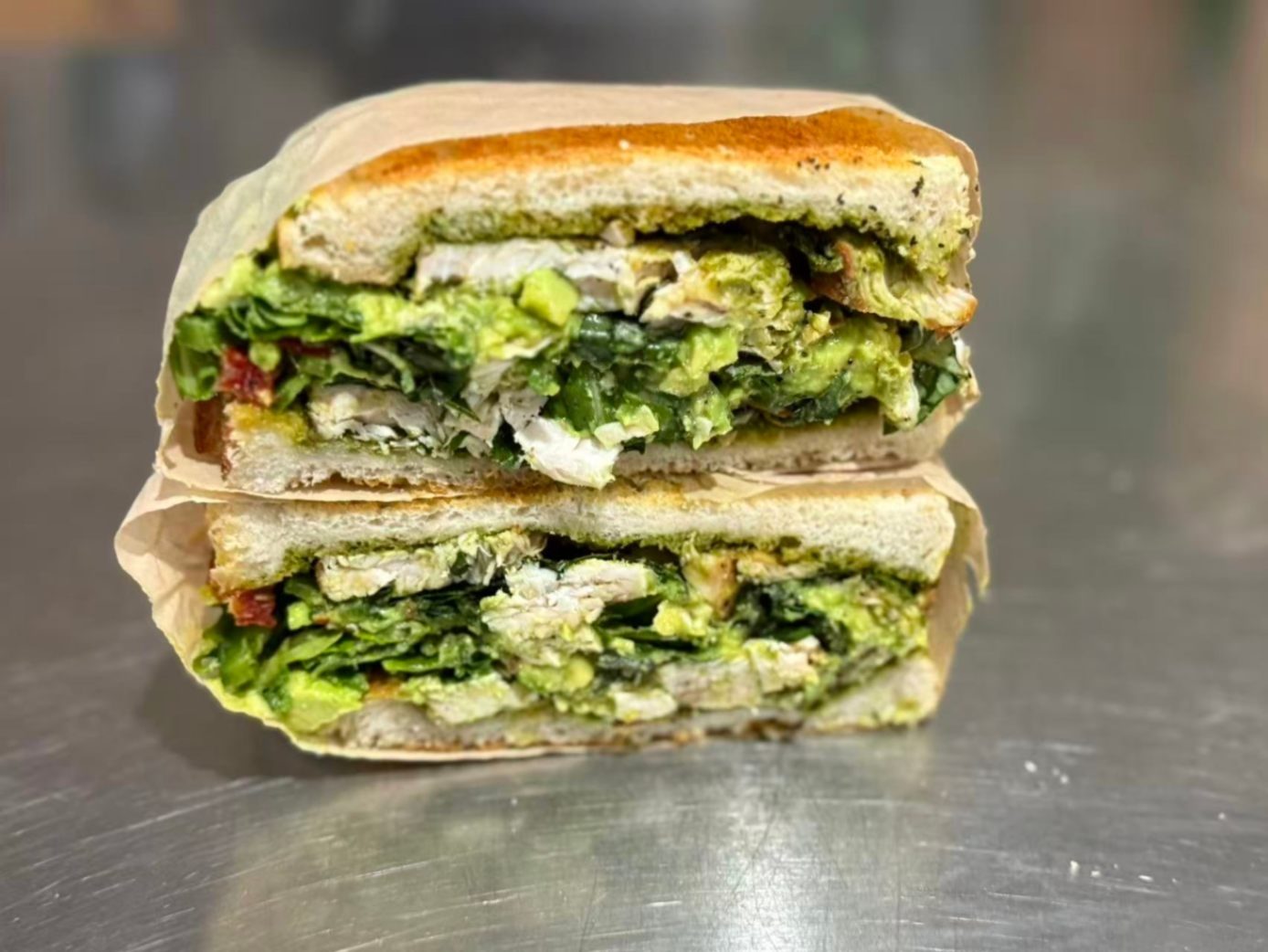 Guacamole Chicken Sandwich.