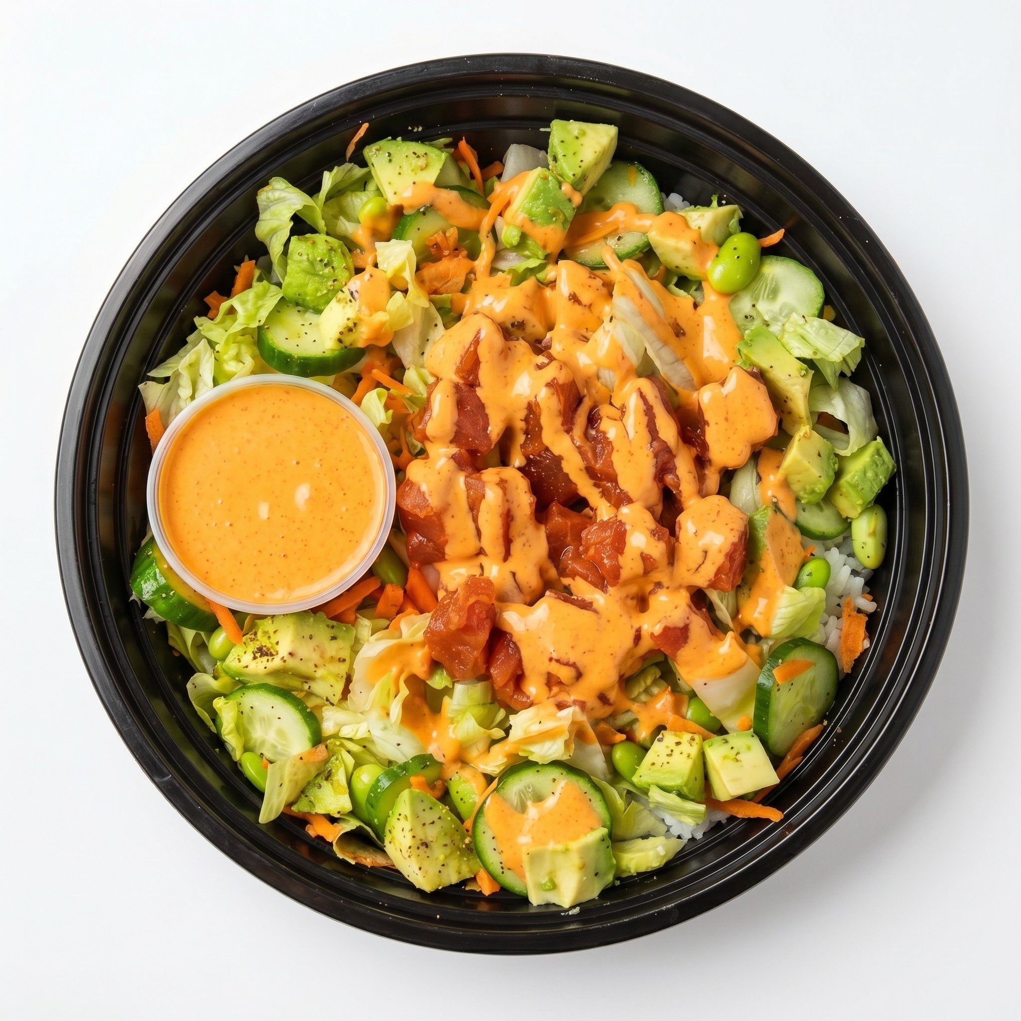 Spicy Tuna Poke Bowl.