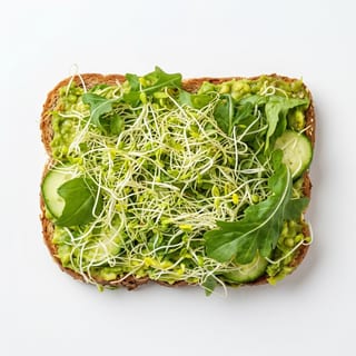 Green Goddess Avo Toast (V)