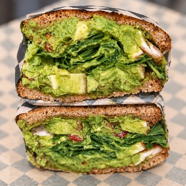 Cilantro Jalapeño Chicken Sandwich.