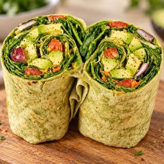 Fresh Veggie Wrap (V)