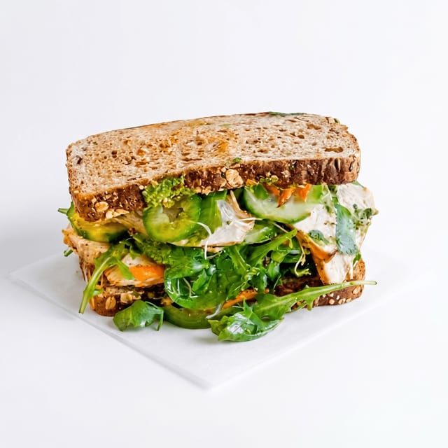Guacamole Chicken Sandwich.