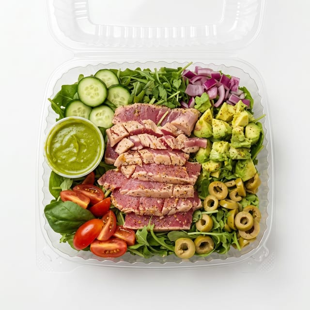 Seared Ahi Salad.