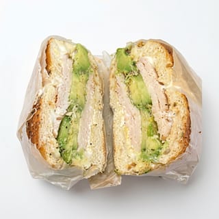OC Turkey Avocado Bagel