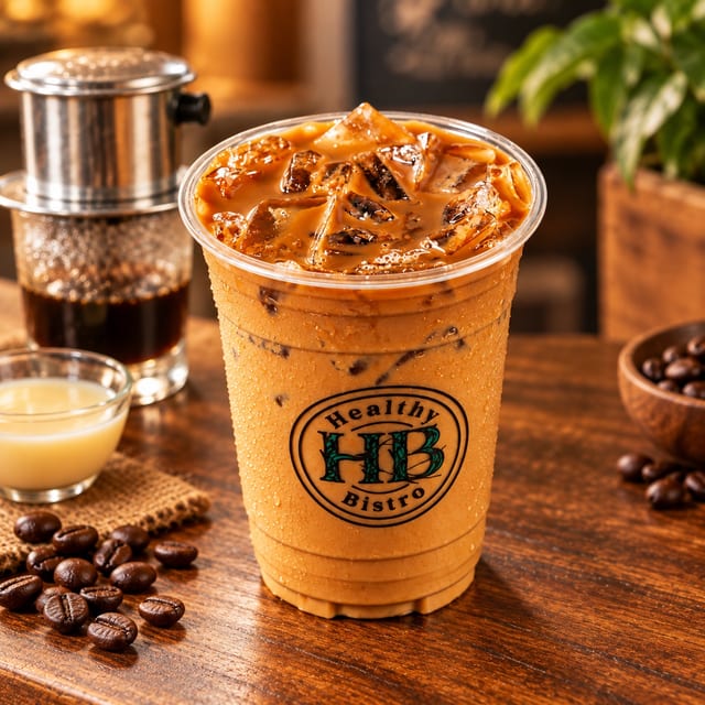 Iced Vietnamese Coffee.