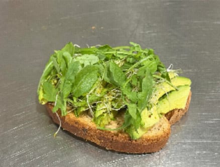 Gluten-Free Avocado Toast (GF).