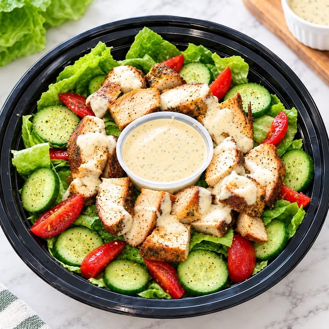 Caesar Chicken Salad.