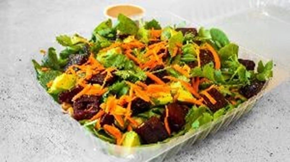 Beet Avocado Salad (V).