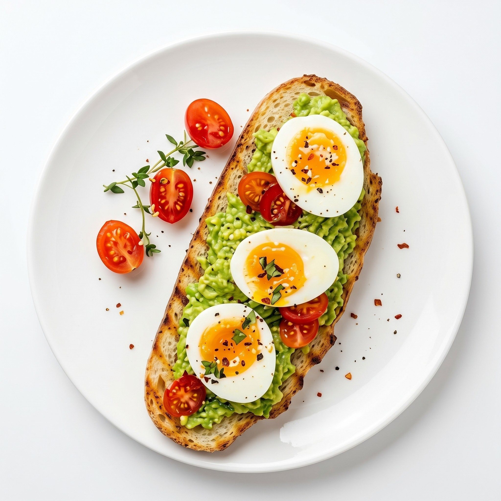 Avocado Egg Toast.