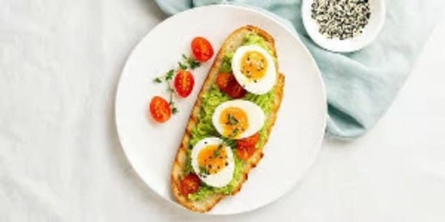 Avocado Egg Toast.