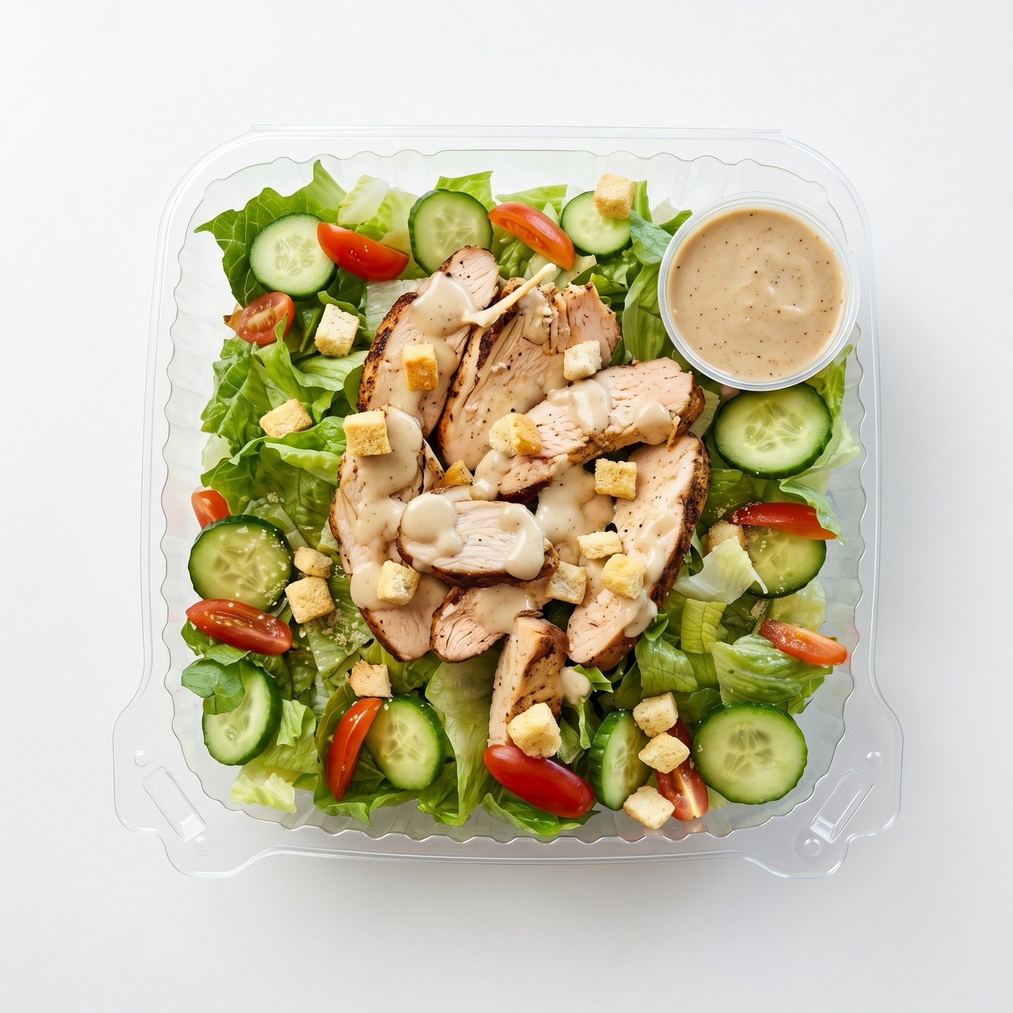 Chicken Caesar Salad.