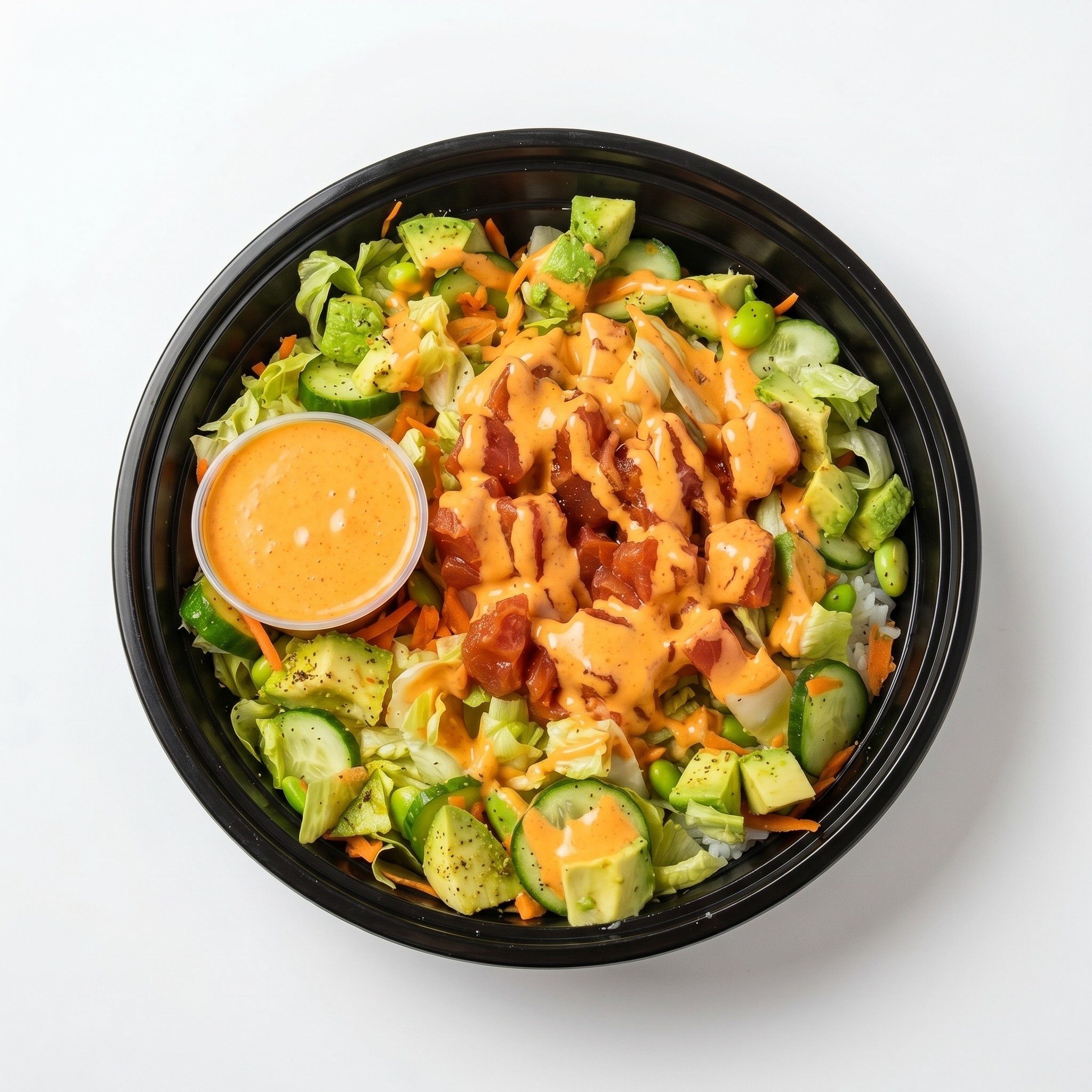 Spicy Tuna Poke Salad.