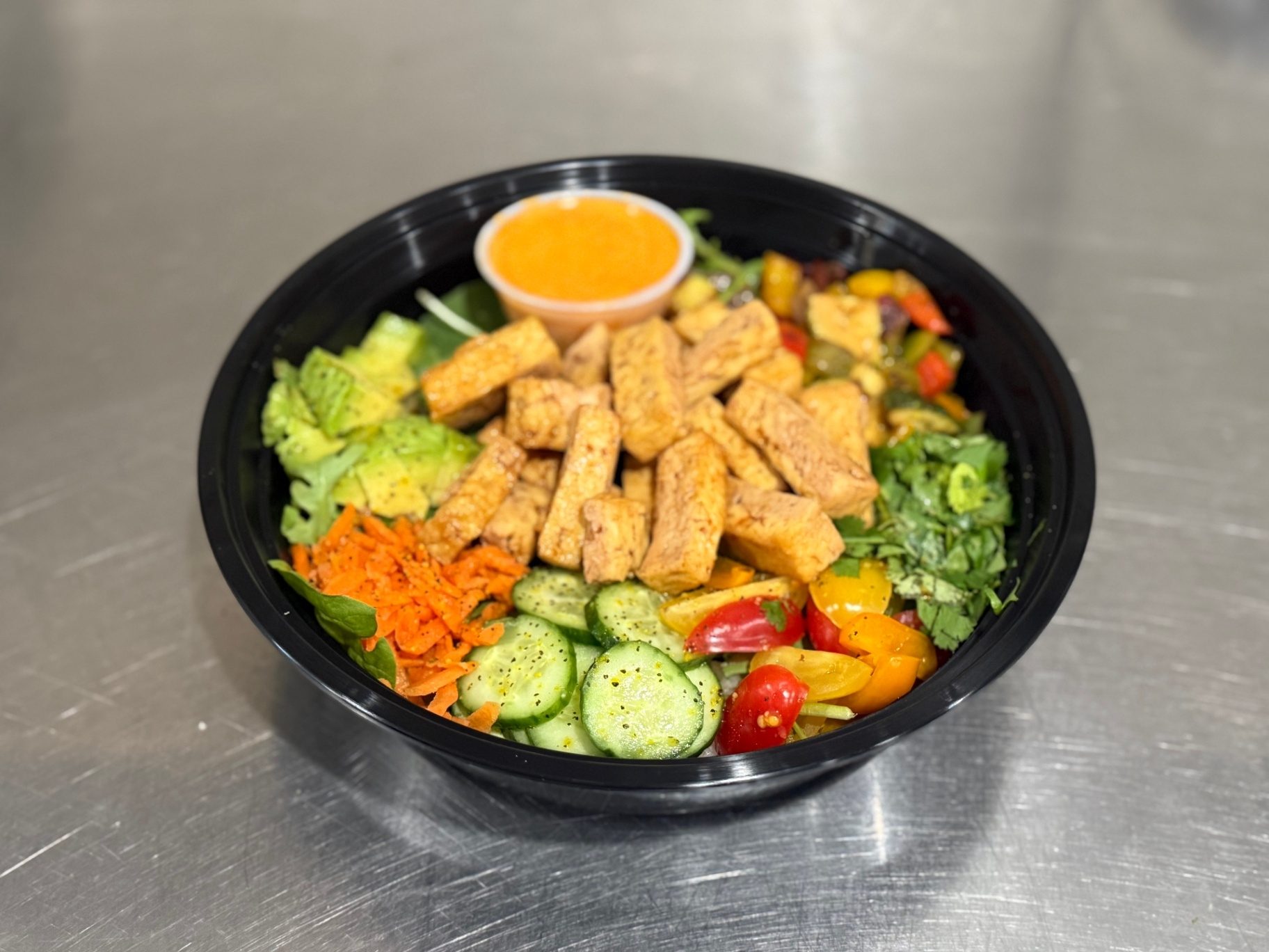 Vegan Tofu Bowl (V).