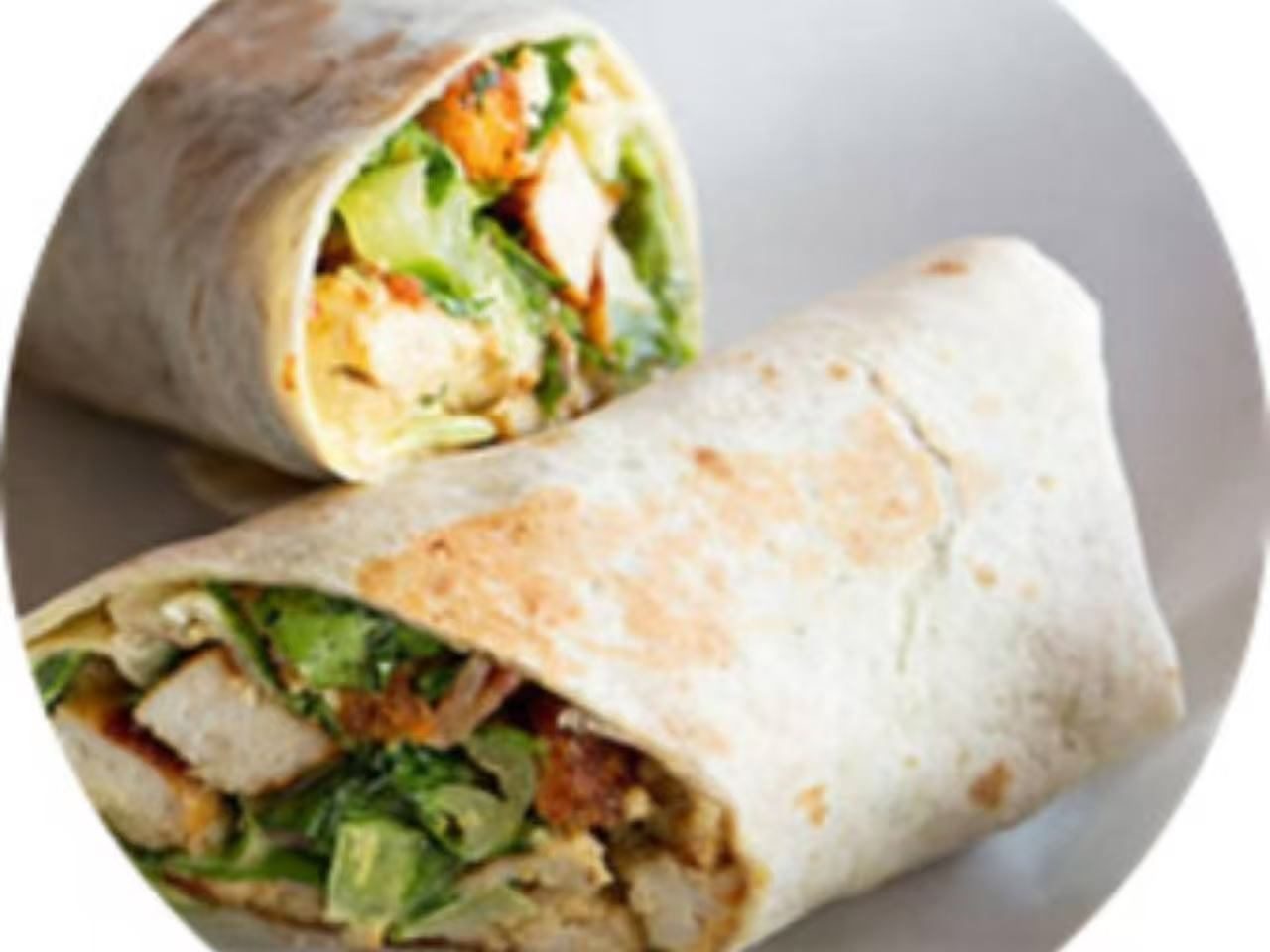 Caesar Chicken Wrap.