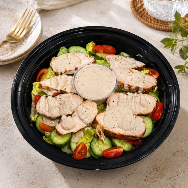 Caesar Chicken Salad.